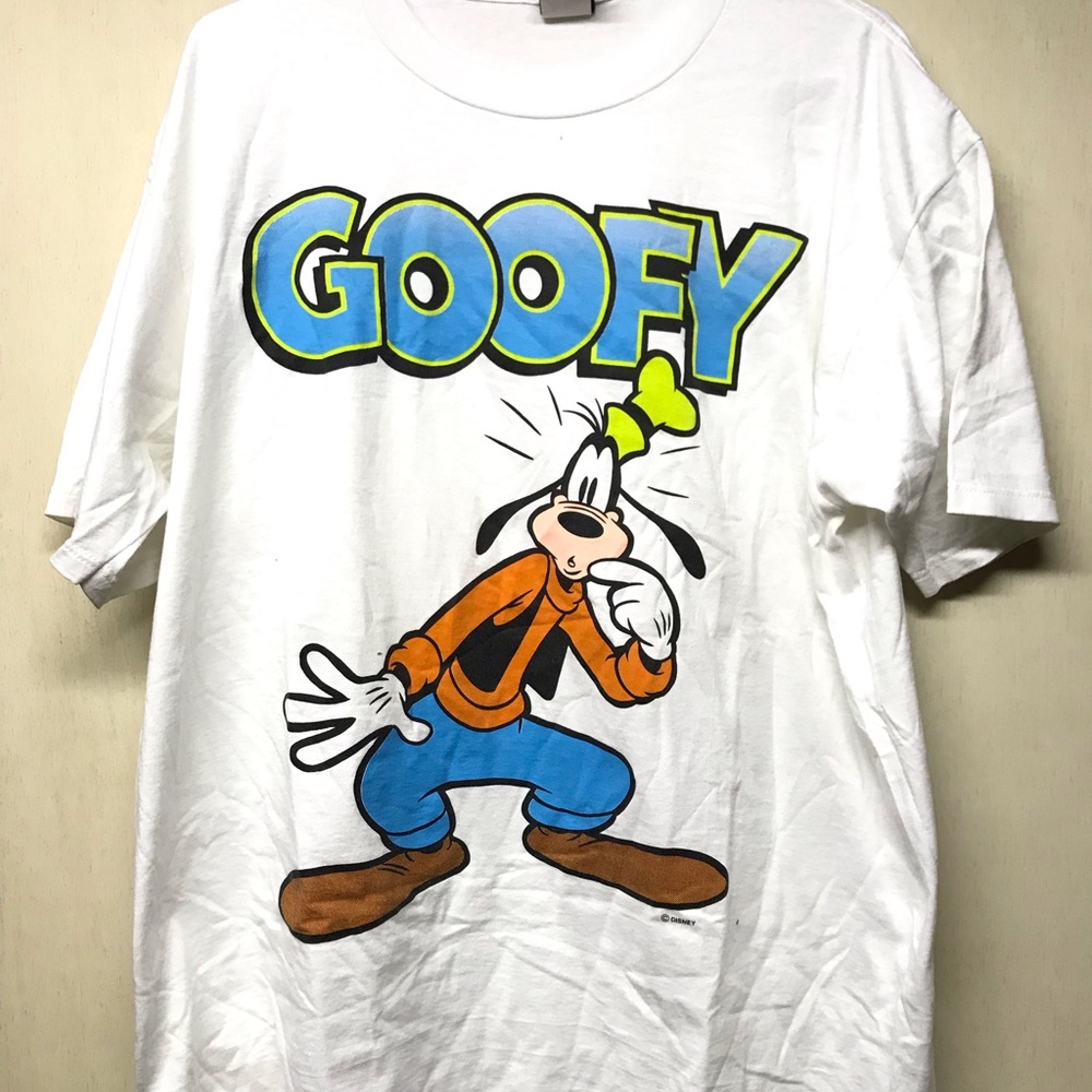🔥NWT VTG DISNEY GOOFY SHIRT Mickey Mouse RARE 90s